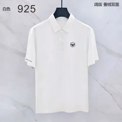 Armani T-Shirts Short Sleeved For Men #1437959