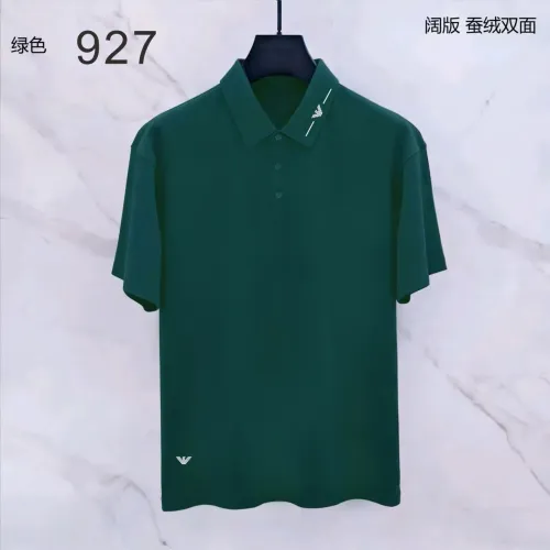 Armani T-Shirts Short Sleeved For Men #1437963