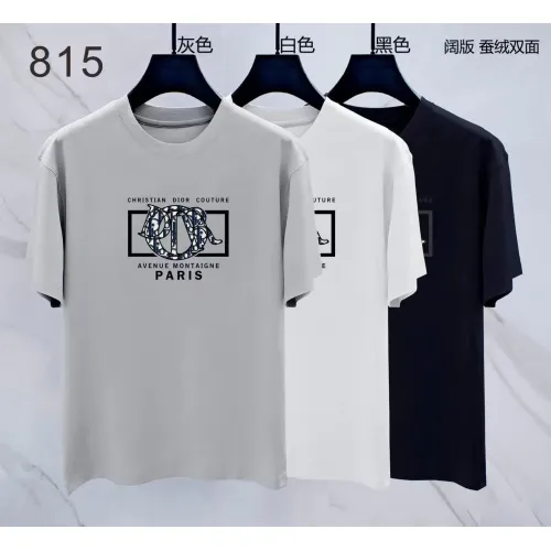 Replica Christian Dior T-Shirts Short Sleeved For Men #1438004 $38.00 USD for Wholesale