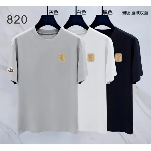 Replica Moncler T-Shirts Short Sleeved For Men #1438008 $38.00 USD for Wholesale
