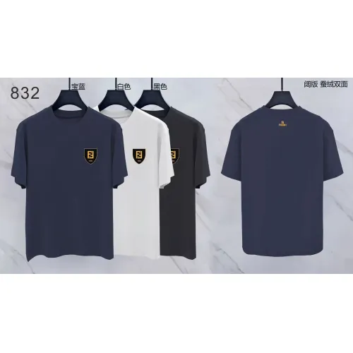 Replica Fendi T-Shirts Short Sleeved For Men #1438029 $38.00 USD for Wholesale