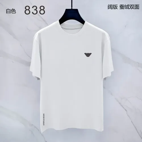 Armani T-Shirts Short Sleeved For Men #1438040