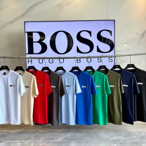 Replica Boss T-Shirts Short Sleeved For Men #1438086 $32.00 USD for Wholesale