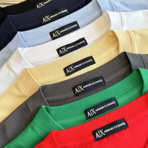 Replica Armani T-Shirts Short Sleeved For Men #1438102 $32.00 USD for Wholesale