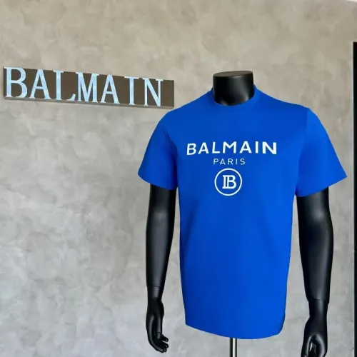 Balmain T-Shirts Short Sleeved For Men #1438115