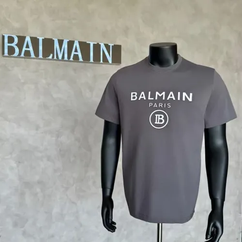 Balmain T-Shirts Short Sleeved For Men #1438116