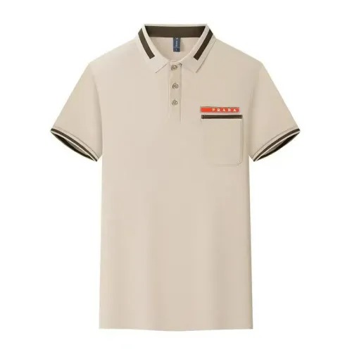 Prada T-Shirts Short Sleeved For Men #1438178