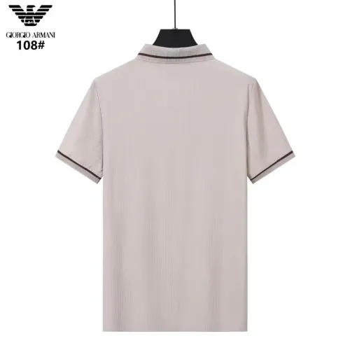 Replica Armani T-Shirts Short Sleeved For Men #1438193 $39.00 USD for Wholesale