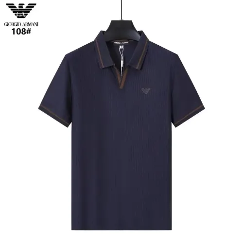 Armani T-Shirts Short Sleeved For Men #1438194 $39.00 USD, Wholesale Replica Armani T-Shirts