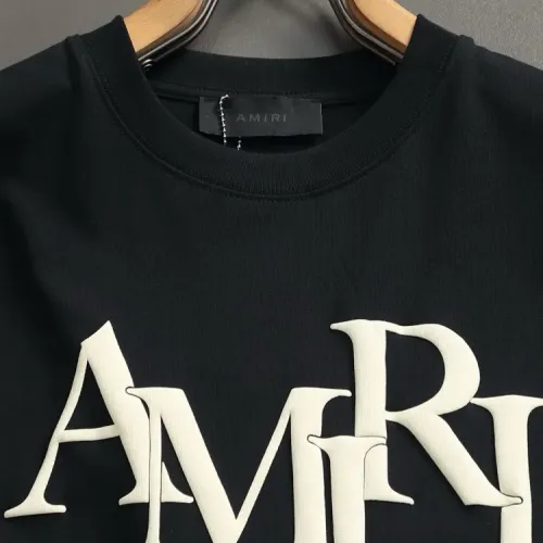 Replica Amiri T-Shirts Short Sleeved For Unisex #1438243 $36.00 USD for Wholesale