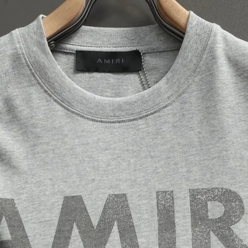 Replica Amiri T-Shirts Short Sleeved For Unisex #1438245 $36.00 USD for Wholesale
