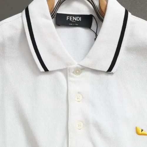 Replica Fendi T-Shirts Short Sleeved For Men #1438272 $38.00 USD for Wholesale