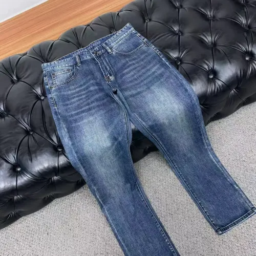 Replica LOEWE Jeans For Men #1438280 $48.00 USD for Wholesale