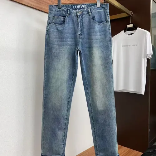 Replica LOEWE Jeans For Men #1438281 $48.00 USD for Wholesale