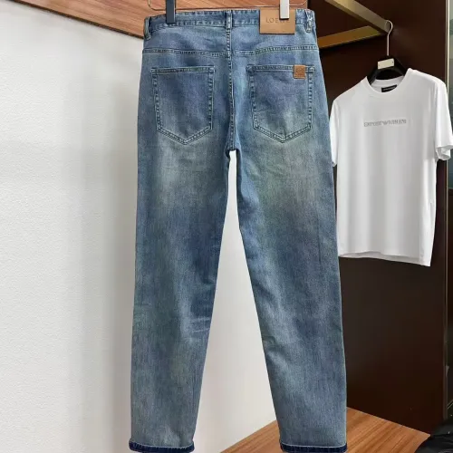 Replica LOEWE Jeans For Men #1438281 $48.00 USD for Wholesale