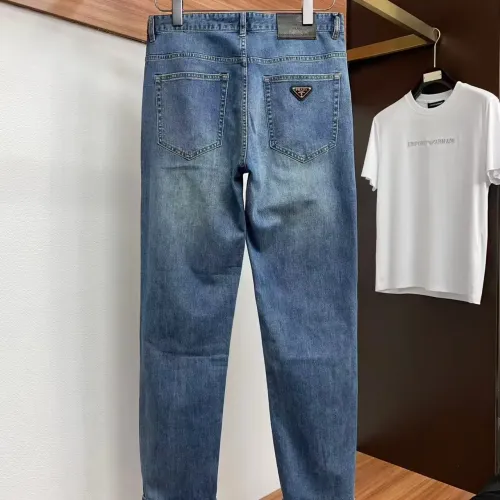Replica Prada Jeans For Men #1438285 $48.00 USD for Wholesale