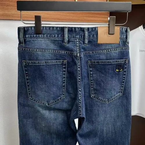 Replica Fendi Jeans For Men #1438294 $48.00 USD for Wholesale