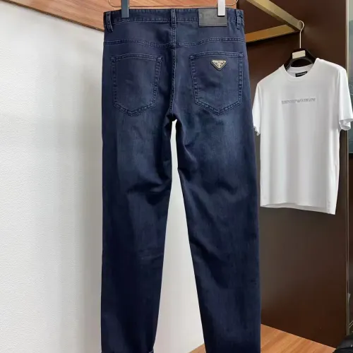 Replica Prada Jeans For Men #1438299 $48.00 USD for Wholesale