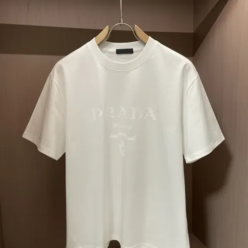 Prada T-Shirts Short Sleeved For Men #1438313