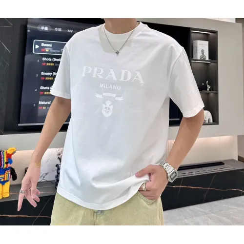 Replica Prada T-Shirts Short Sleeved For Men #1438313 $39.00 USD for Wholesale