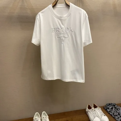 Prada T-Shirts Short Sleeved For Men #1438319
