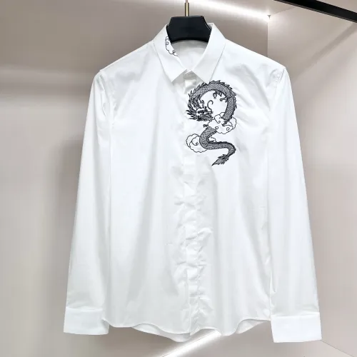 Armani Shirts Long Sleeved For Men #1438341