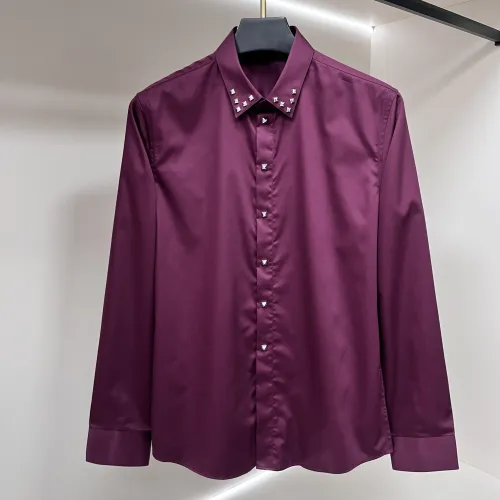 Armani Shirts Long Sleeved For Men #1438353