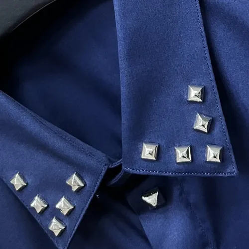 Replica Armani Shirts Long Sleeved For Men #1438357 $64.00 USD for Wholesale