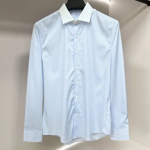 Armani Shirts Long Sleeved For Men #1438366
