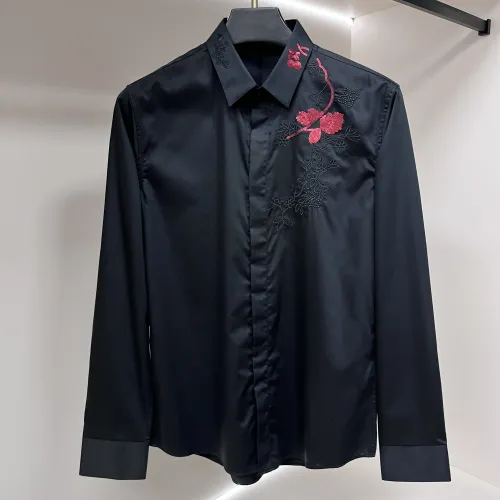 Armani Shirts Long Sleeved For Men #1438375