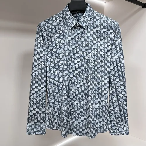 Christian Dior Shirts Long Sleeved For Men #1438386