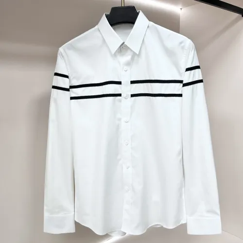 Christian Dior Shirts Long Sleeved For Men #1438393