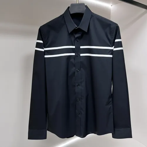 Christian Dior Shirts Long Sleeved For Men #1438395