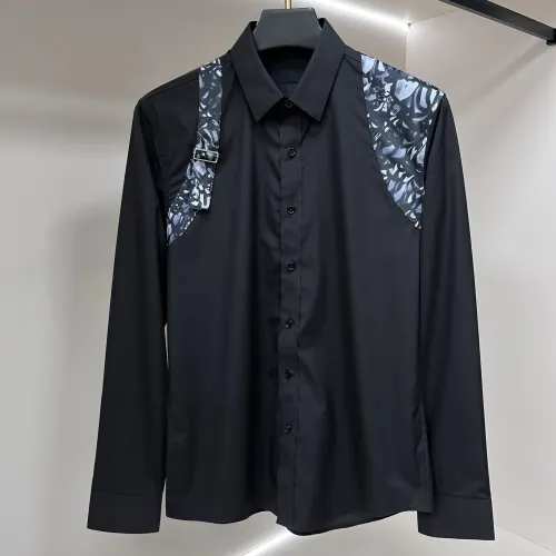 Christian Dior Shirts Long Sleeved For Men #1438399