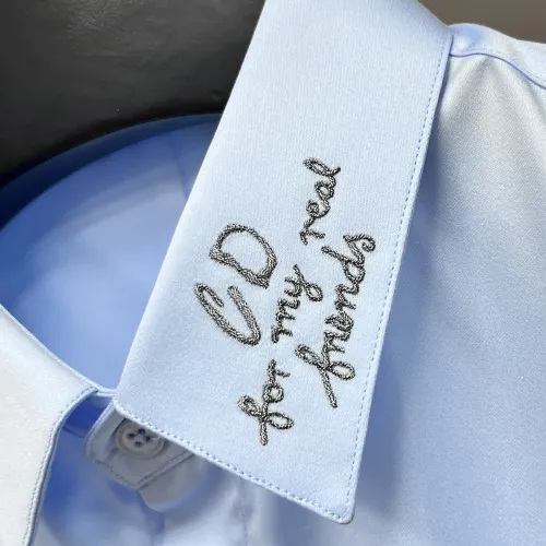 Replica Christian Dior Shirts Long Sleeved For Men #1438405 $68.00 USD for Wholesale