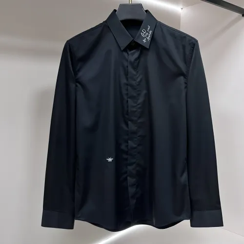Christian Dior Shirts Long Sleeved For Men #1438406