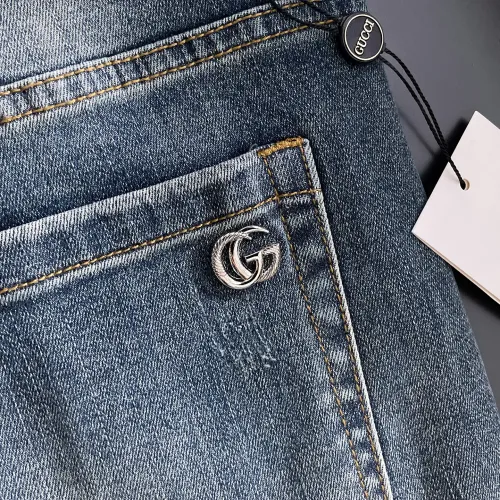 Replica Gucci Jeans For Men #1438412 $72.00 USD for Wholesale