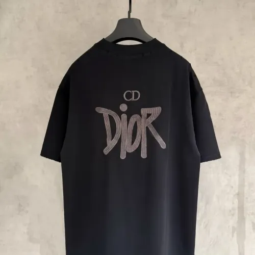 Replica Christian Dior T-Shirts Short Sleeved For Unisex #1438423 $45.00 USD for Wholesale