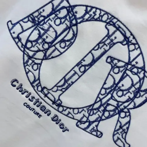 Replica Christian Dior T-Shirts Short Sleeved For Unisex #1438428 $39.00 USD for Wholesale