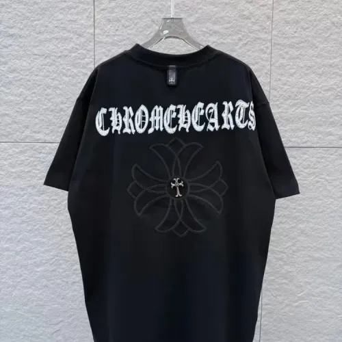 Chrome Hearts T-Shirts Short Sleeved For Unisex #1438433 $40.00 USD, Wholesale Replica Chrome Hearts T-Shirts