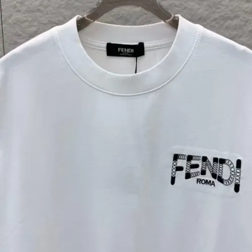 Replica Fendi T-Shirts Short Sleeved For Unisex #1438438 $39.00 USD for Wholesale