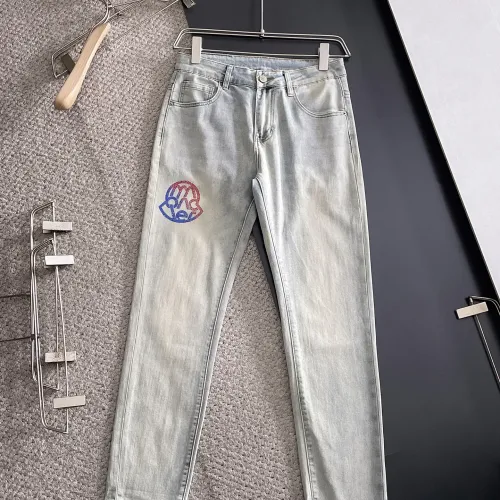 Replica Moncler Jeans For Men #1438447 $72.00 USD for Wholesale
