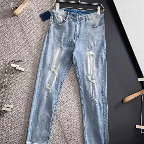 Replica Louis Vuitton LV Jeans For Men #1438450 $72.00 USD for Wholesale