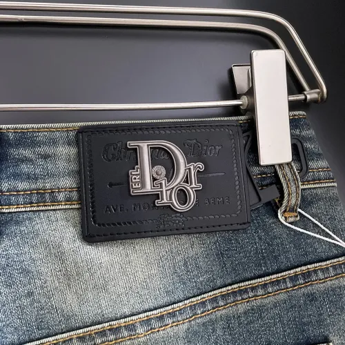 Replica Christian Dior Jeans For Men #1438455 $72.00 USD for Wholesale