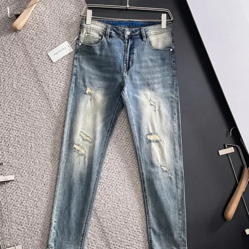 Replica Christian Dior Jeans For Men #1438456 $72.00 USD for Wholesale