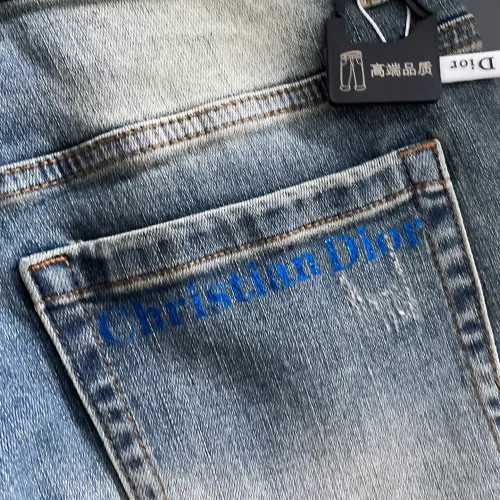 Replica Christian Dior Jeans For Men #1438456 $72.00 USD for Wholesale