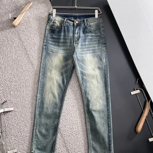 Replica Fendi Jeans For Men #1438459 $72.00 USD for Wholesale
