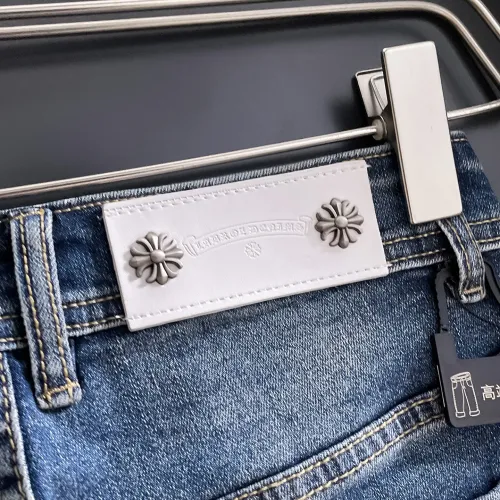 Replica Chrome Hearts Jeans For Men #1438461 $72.00 USD for Wholesale