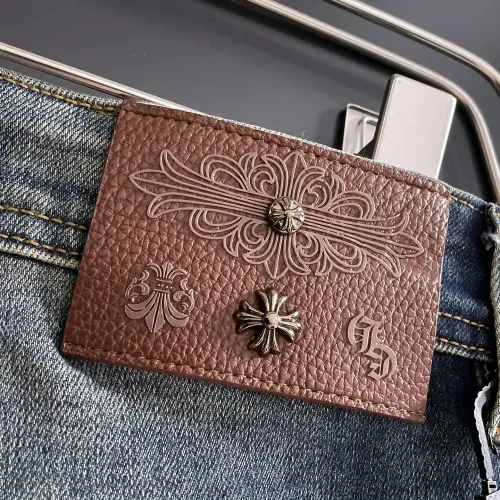 Replica Chrome Hearts Jeans For Men #1438469 $72.00 USD for Wholesale