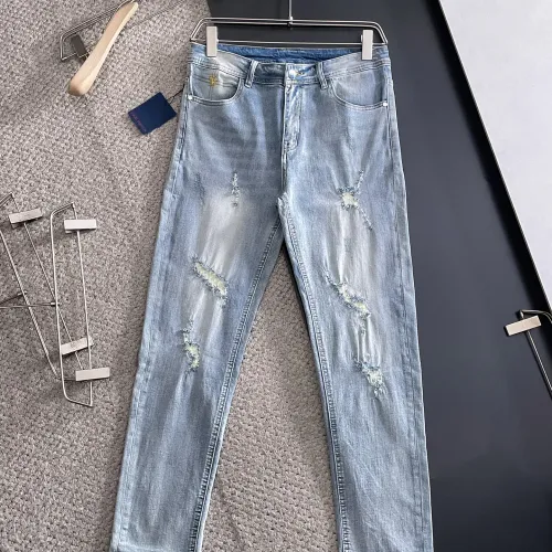 Replica Louis Vuitton LV Jeans For Men #1438479 $72.00 USD for Wholesale